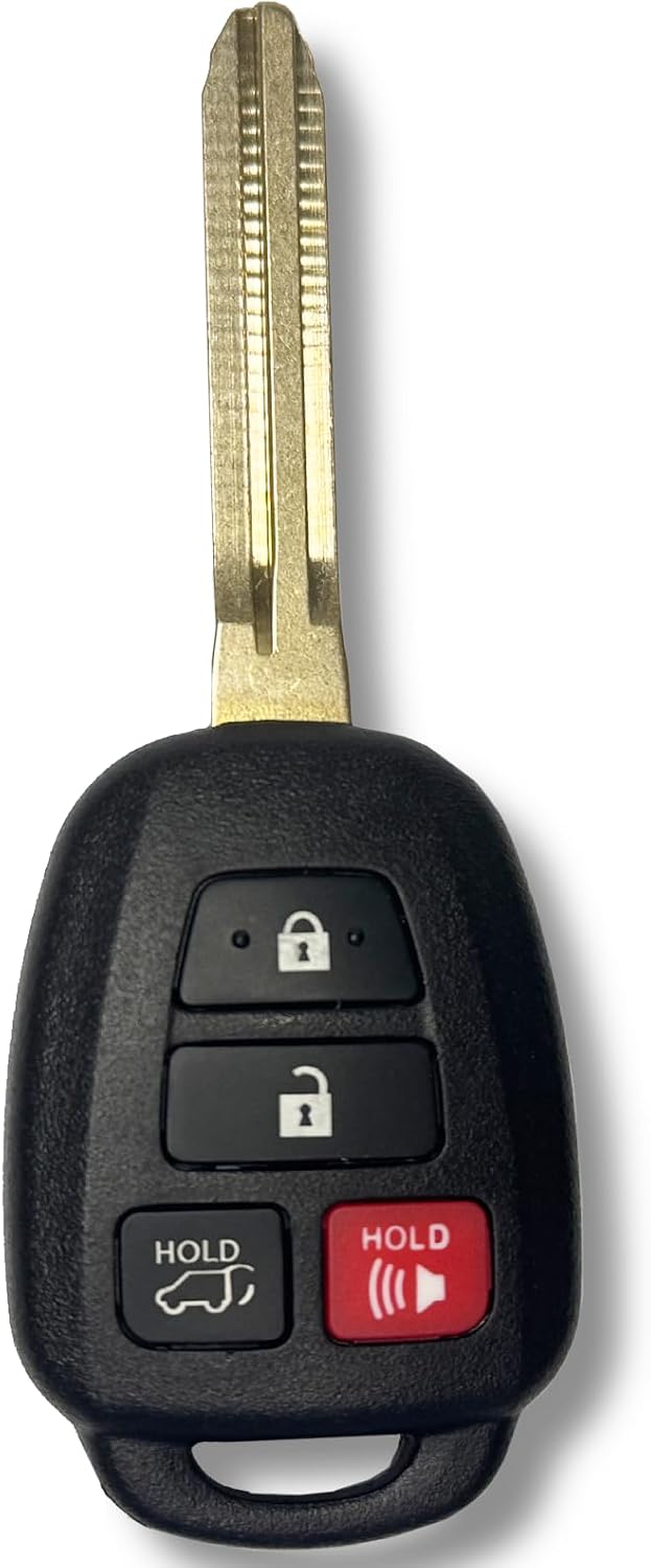 Key Fob Replacement Fits for 2013-2018 Toyota RAV4/ 2014-2019 Highlander/ 2018-2019 Sequoia Keyless Entry Remote Control GQ4-52T H-Chip
