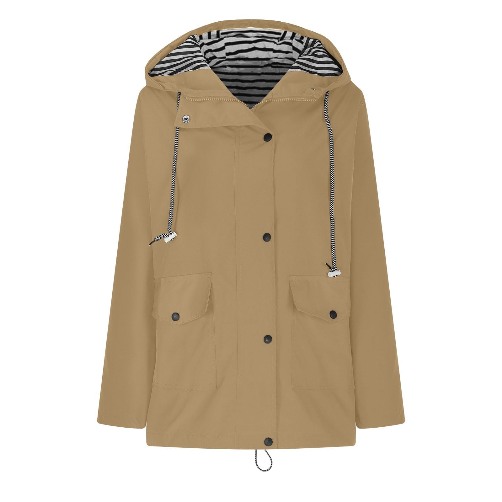 Giacca A Da Donna, Trench Righe, Tuta Alpinismo E Outdoor Tre In Di Pelo Antivento Corsa Donna Impermeabile Antipioggia Cerata Per Pioggia Regenjacke Damen Rain Jacket Trekking Completo