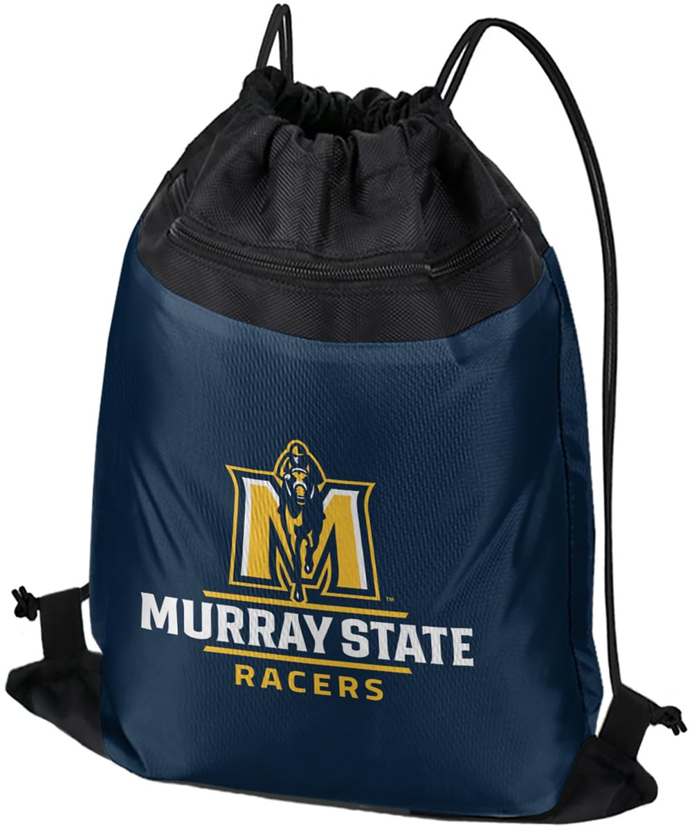 Campus Lab Murray State University Primary Logo Drawstring Backpack Sports Bag Sackpack, Perfect for Gym, Yoga, Practice or Travel