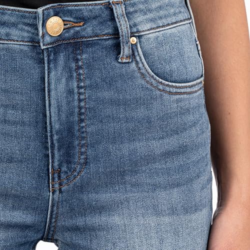 KUT from the Kloth Women's Kelsey High-Rise Fab Ab Ankle Flare Regular Hem in Miracles4