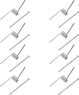 ヘアクリップ用交換スプリング 金属製V字型スプリングクリップ 防錆加工 滑らかな仕上げ ヘアピン修理パーツ 女性向けDIYヘアアクセ