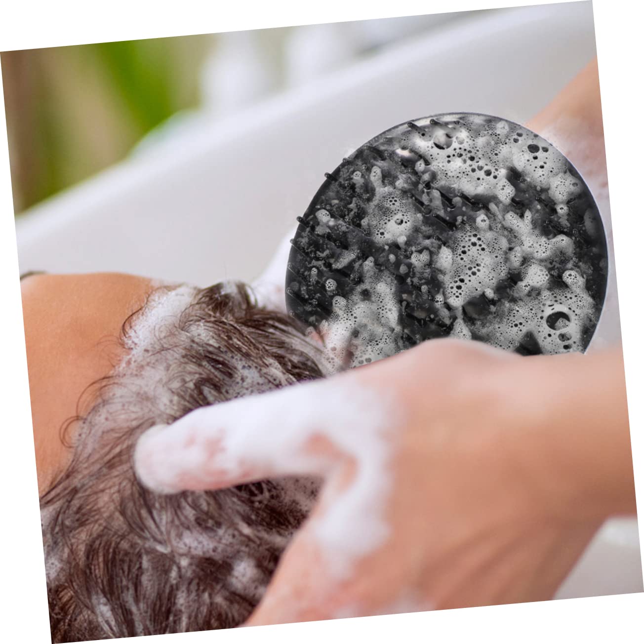 Healeved 20piezas Cepillos De Champú De Plástico Para y Masaje Del Cabelludo Herramientas De Estilismo Versátiles Masajeador Para Cuidado Del Cabello y Bienestar