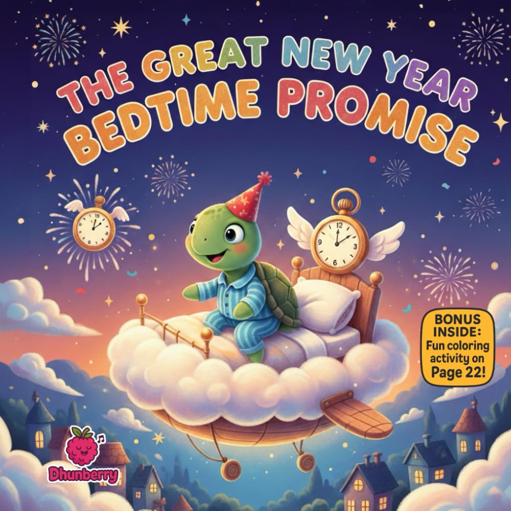 The Great New Year Bedtime Promise: A Gentle Rhyming Bedtime Story About Rest, Routines, and New Year Excitement