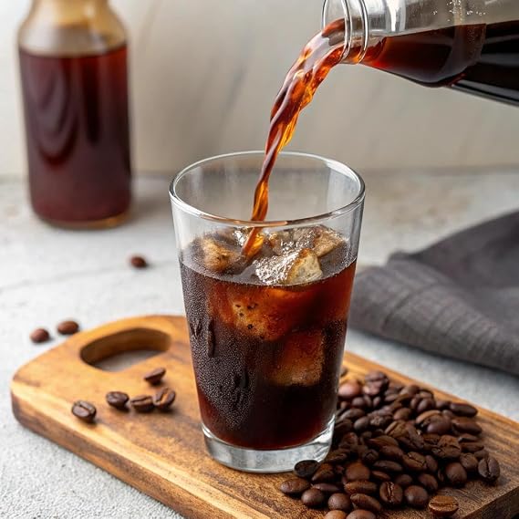 High Brew Coffee | Lightly Sweetened Cold Brew Iced Coffee with Pure Cane Sugar 225 mg Natural Caffeine, Patiently Brewed, Never Heated. Low-Acid, Ready-to-Drink | 8 oz Can (Triple Shot Black)