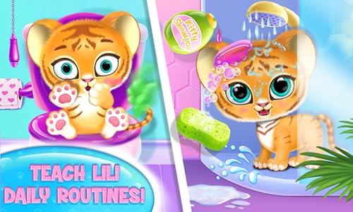 Baby Tiger Care - My Cute Virtual Pet Friend