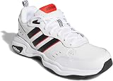 adidas Men's Strutter Shoes, Cloud White/Core Black/Active Red, 9 UK - 5