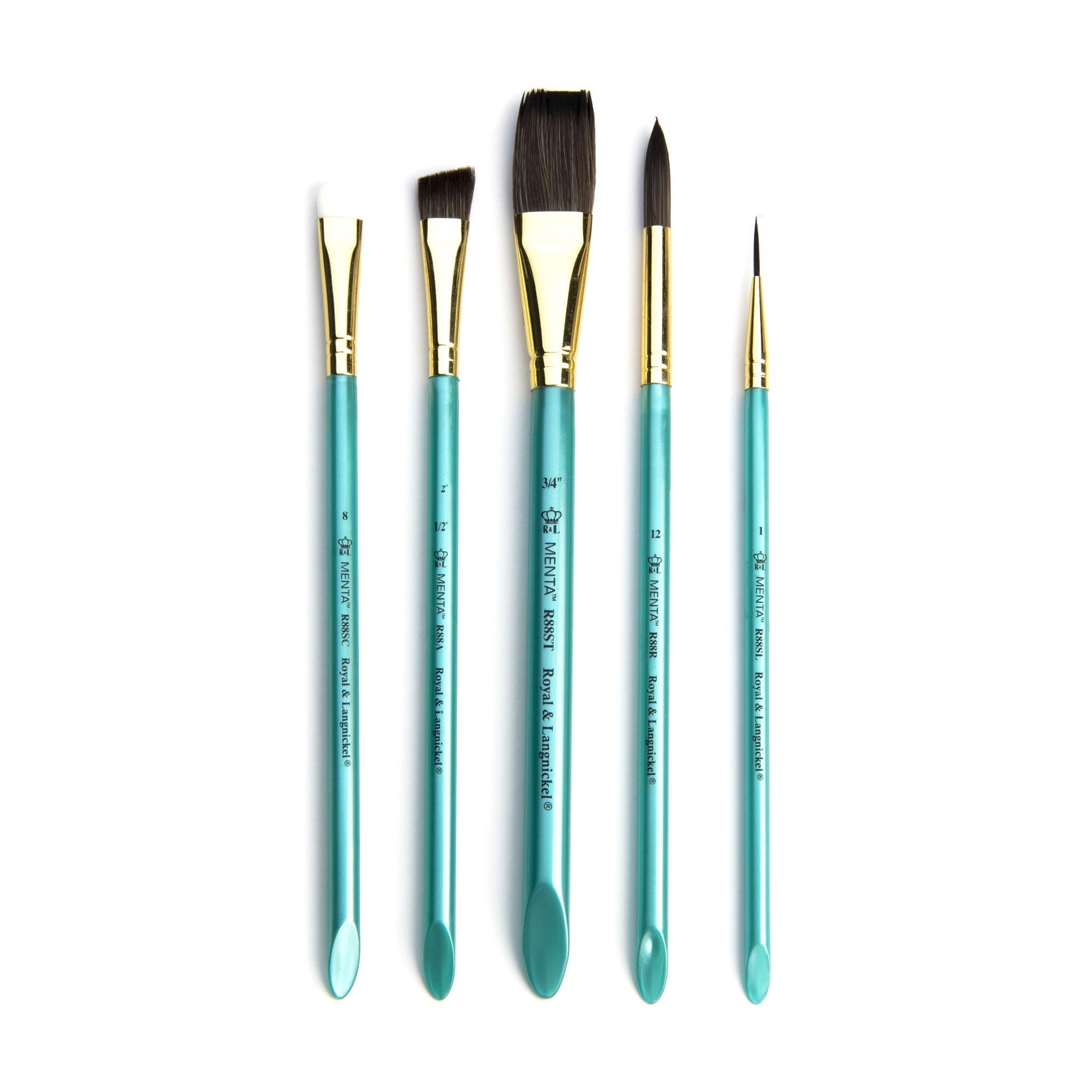 Royal Brush Menta Syn Squirrel WC Set 5pc Stroke