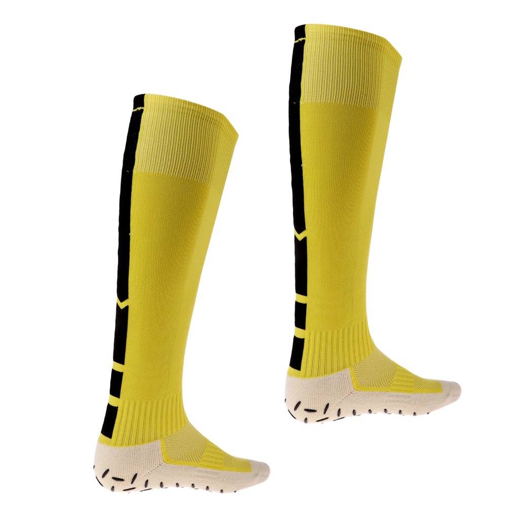 CALANDIS™ Football Soccer Sports Compression Socks Anti Slip Slipper Socks Yellow | Other Soccer Clothing & Accs | Clothing, Shoes & Accessories | Soccer | Team Sports-image-35