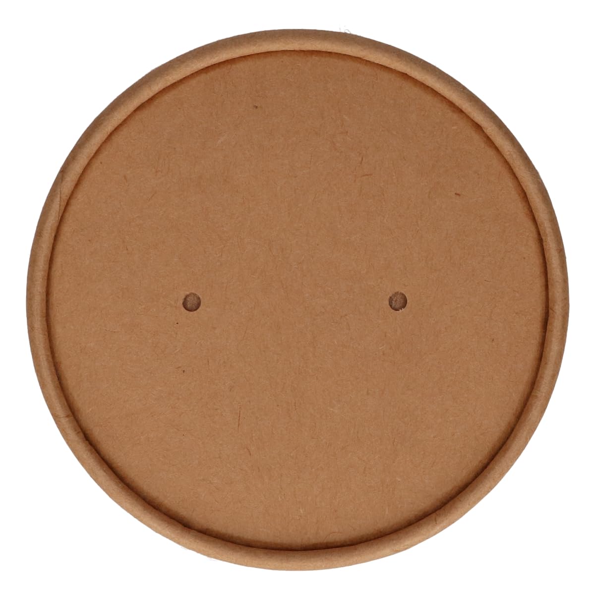Couvercle de soupe Kraft 99 mm opercule carton pot chaud emballage