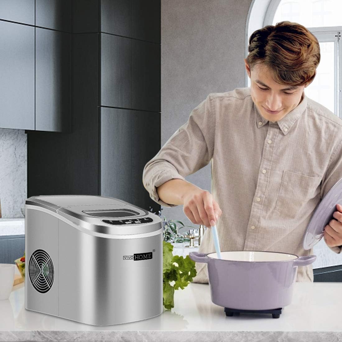 VIVOHOME Portable Electric Automatic Countertop