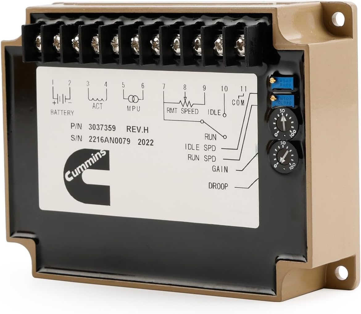 Topteng Electronic Engine Speed Controller Governor for Cummins 3037359
