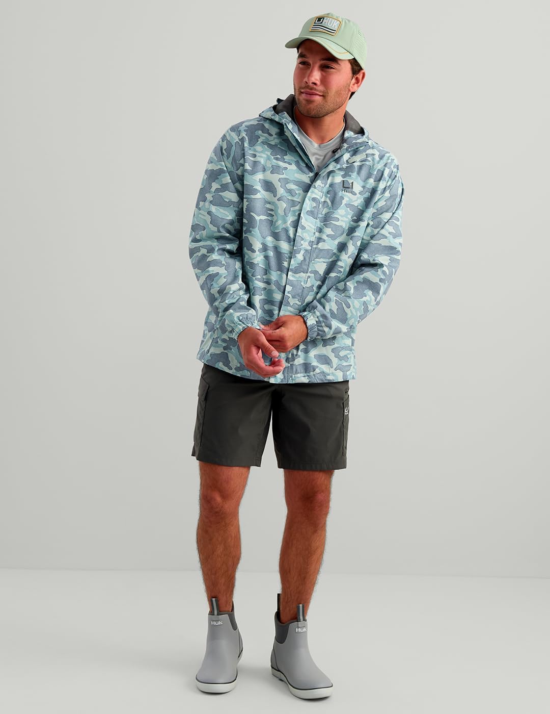 HUK - Men's Storm Jacket, Heavy Duty Fishing Rain Coat