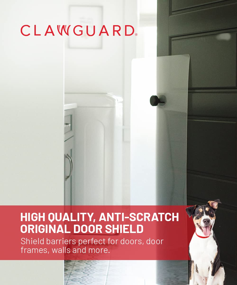 CLAWGUARD Original The Ultimate Door Scratch Shield, Frame & Wall