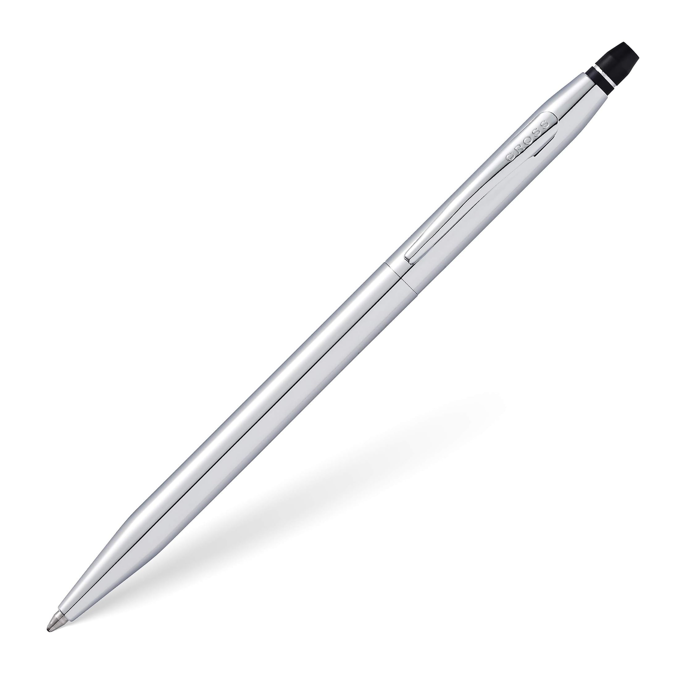 Cross Click Rollerball (Klick-Mechanik, Schreibfarbe schwarz, nachfüllbar) Glanzchrom