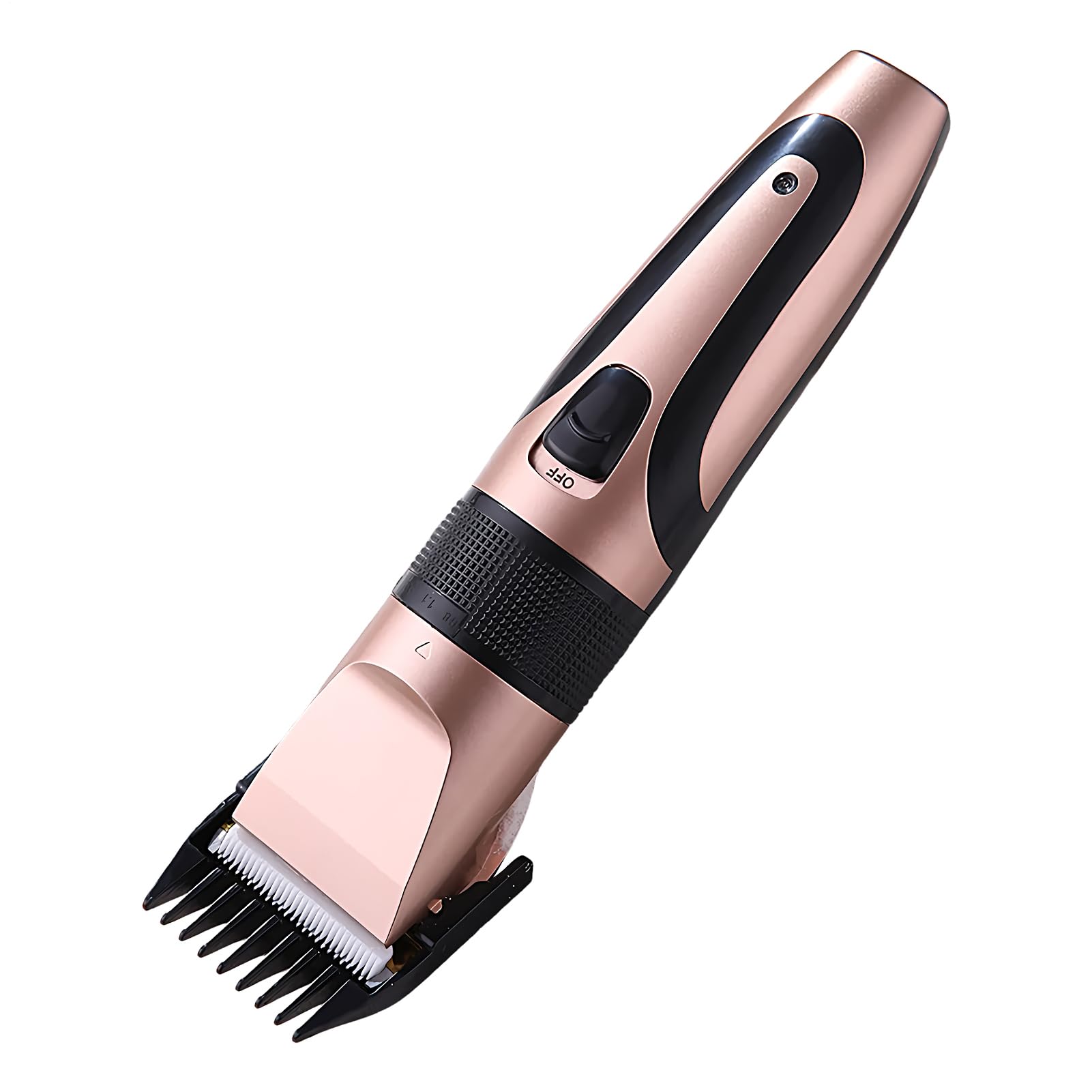 Hair Clippers - Professional Cordless Hair Trimmer | Rechargeable Wet Dry Grooming Kit with Precision Blades & Adjustable Comb, Low Noise Electric Shaver for Men Kids Baby HairCutting, Beard Trimming