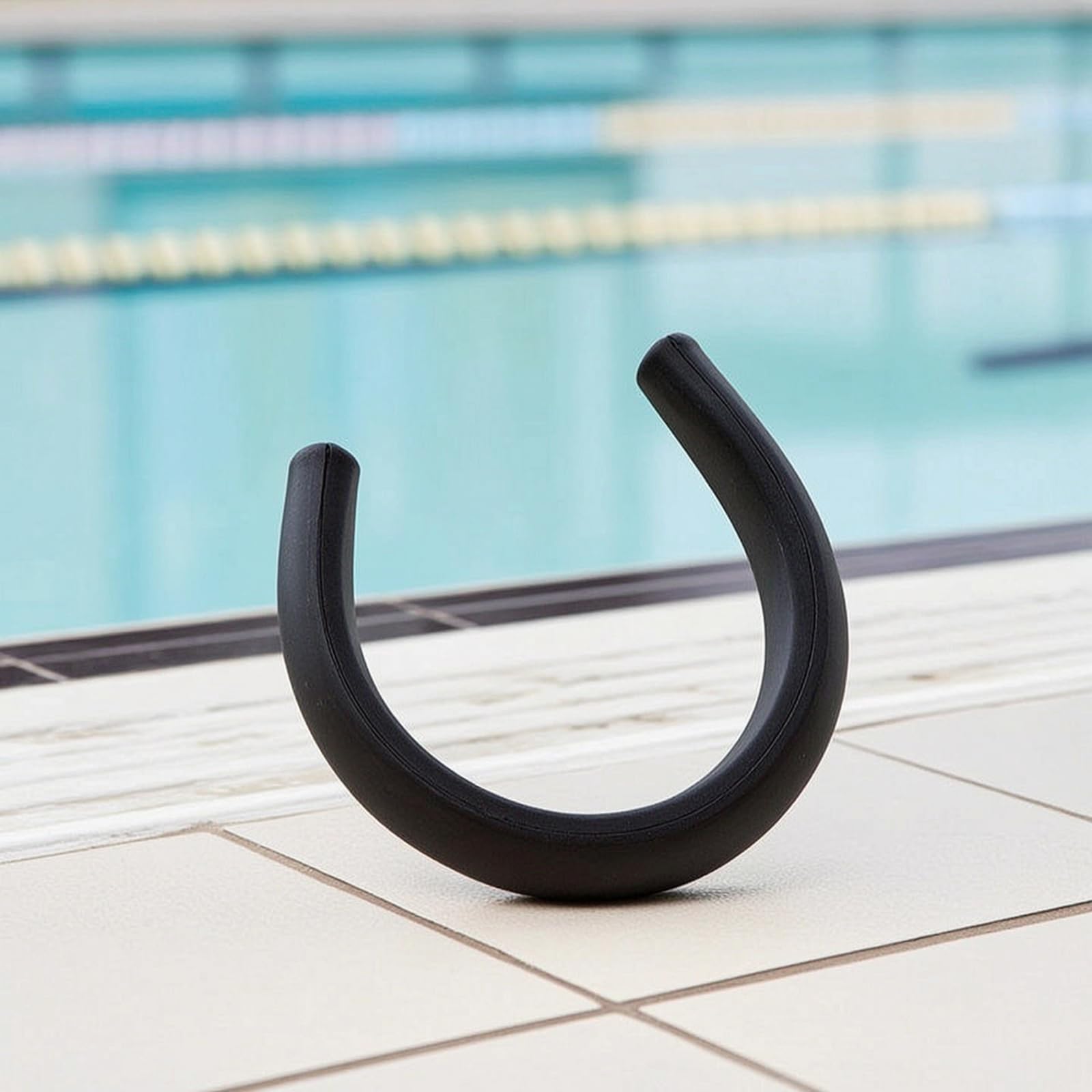 harayaa Lest Cou en Forme en U Hydrodynamique Collier d’apnée Stable Collier Lesté pour Apnéistes, Nageurs