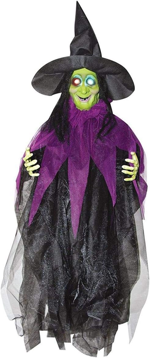 SUNSTAR DI 3' Hanging Light up Witch