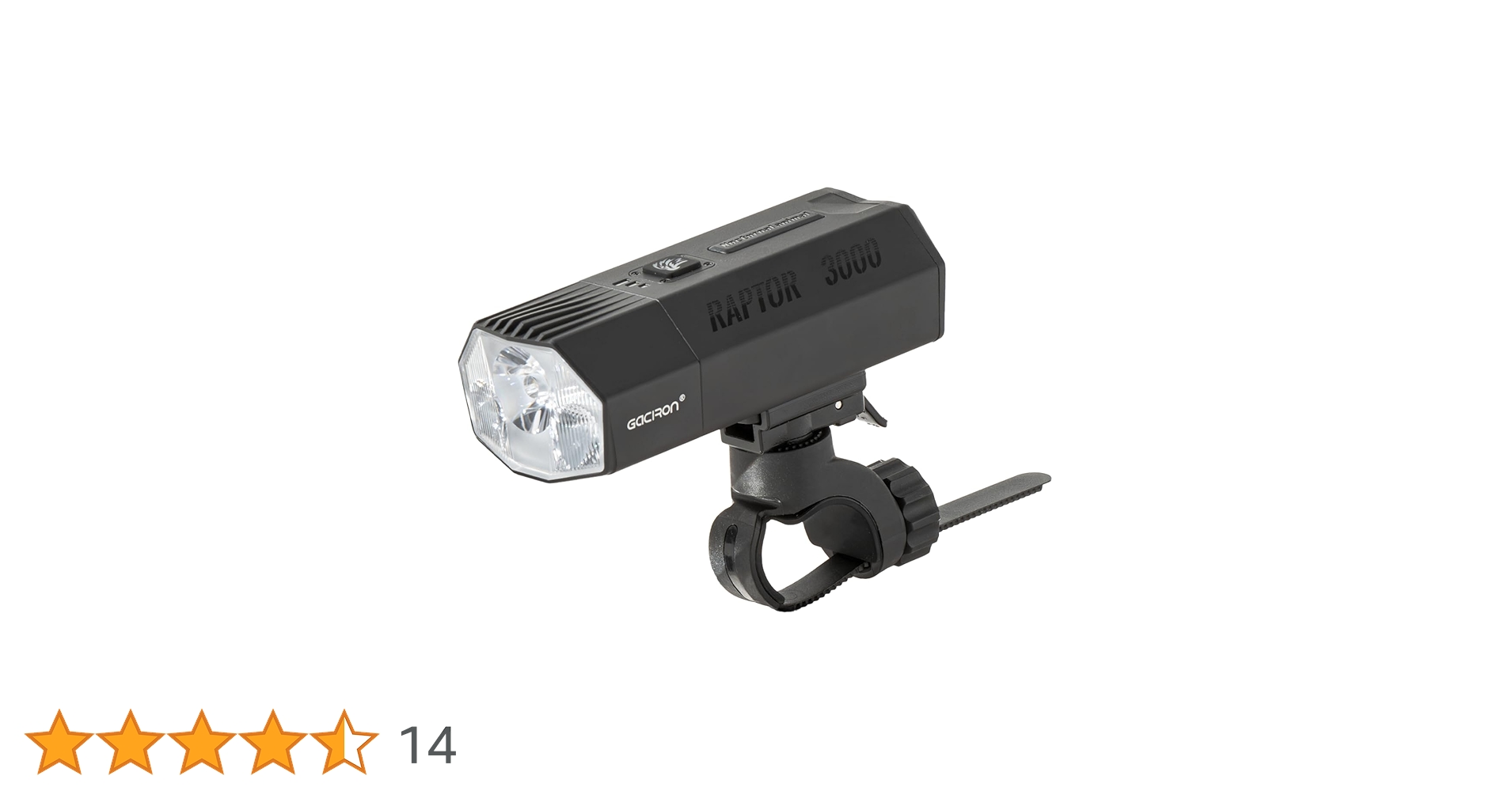 Amazon | Gaciron (ガシロン) Raptor-3000 自転車 ライト LED 3000