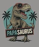 Zoom IMG-2 papasaurus divertente dinosauro con occhiali