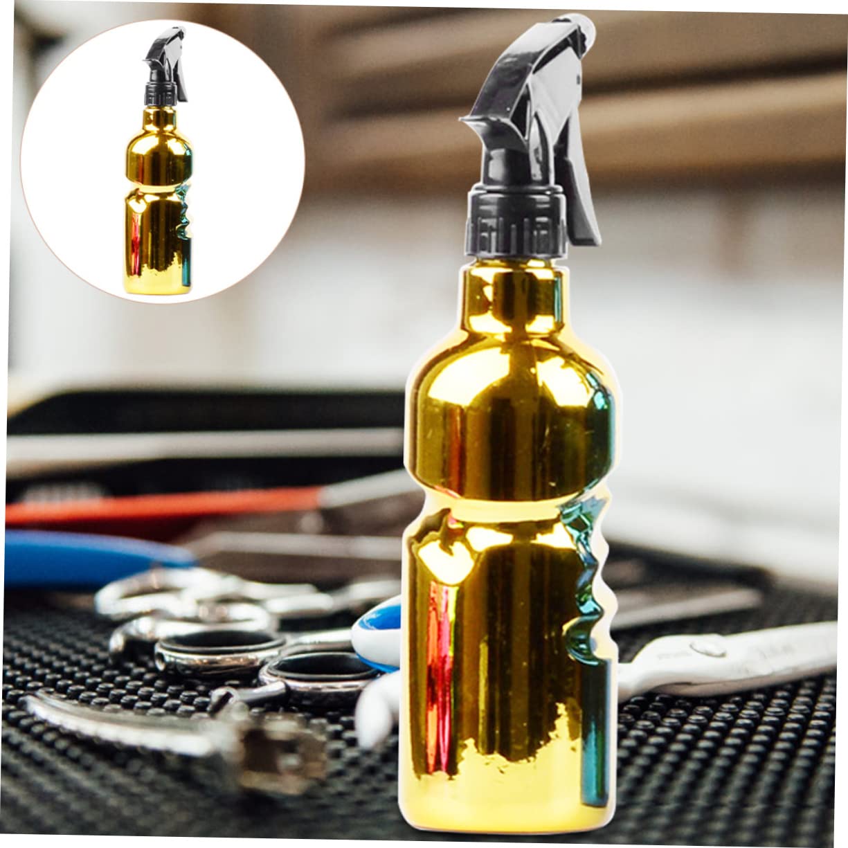 FOMIYES 5pièces Bouteille De Spray Rétro Vaporisateur Multifonctionnel Pour Coiffeurs Et Salons Brumisateur Pratique Pour Coiffure Et Soins Capillaires