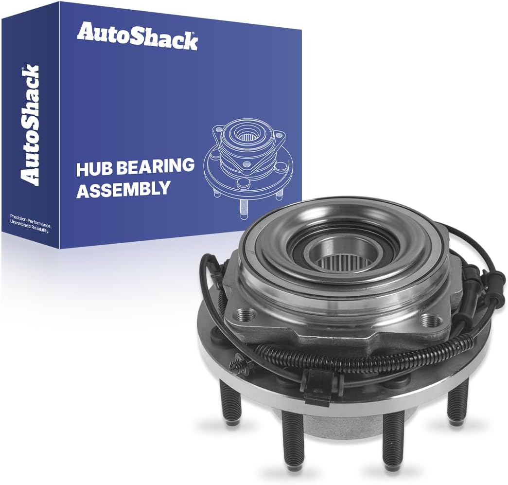 AutoShack Front Wheel Hub Bearing Assembly Left or Right with ABS Replacement for 2011-2016 Ford F-250 Super Duty 2011-2016 Ford F-350 Super Duty 1-PC