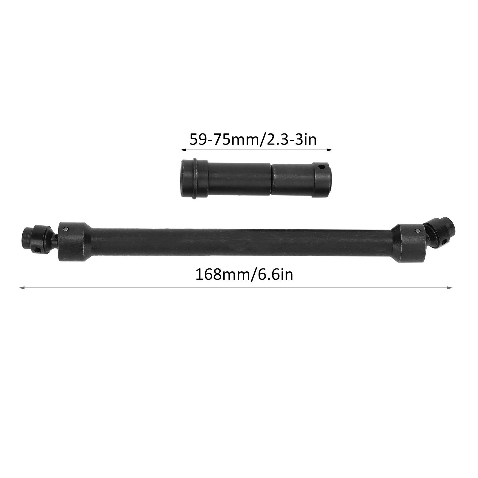 Juego De Eje De Transmisión Central De Acero BADASS ™ HD Para Axial