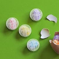 Vista 6 de GLEAVI 120 cápsulas de plástico transparente de 1.1 pulgadas, envases de juguete redondos vacíos para máquina expendedora, mini bolas transparentes