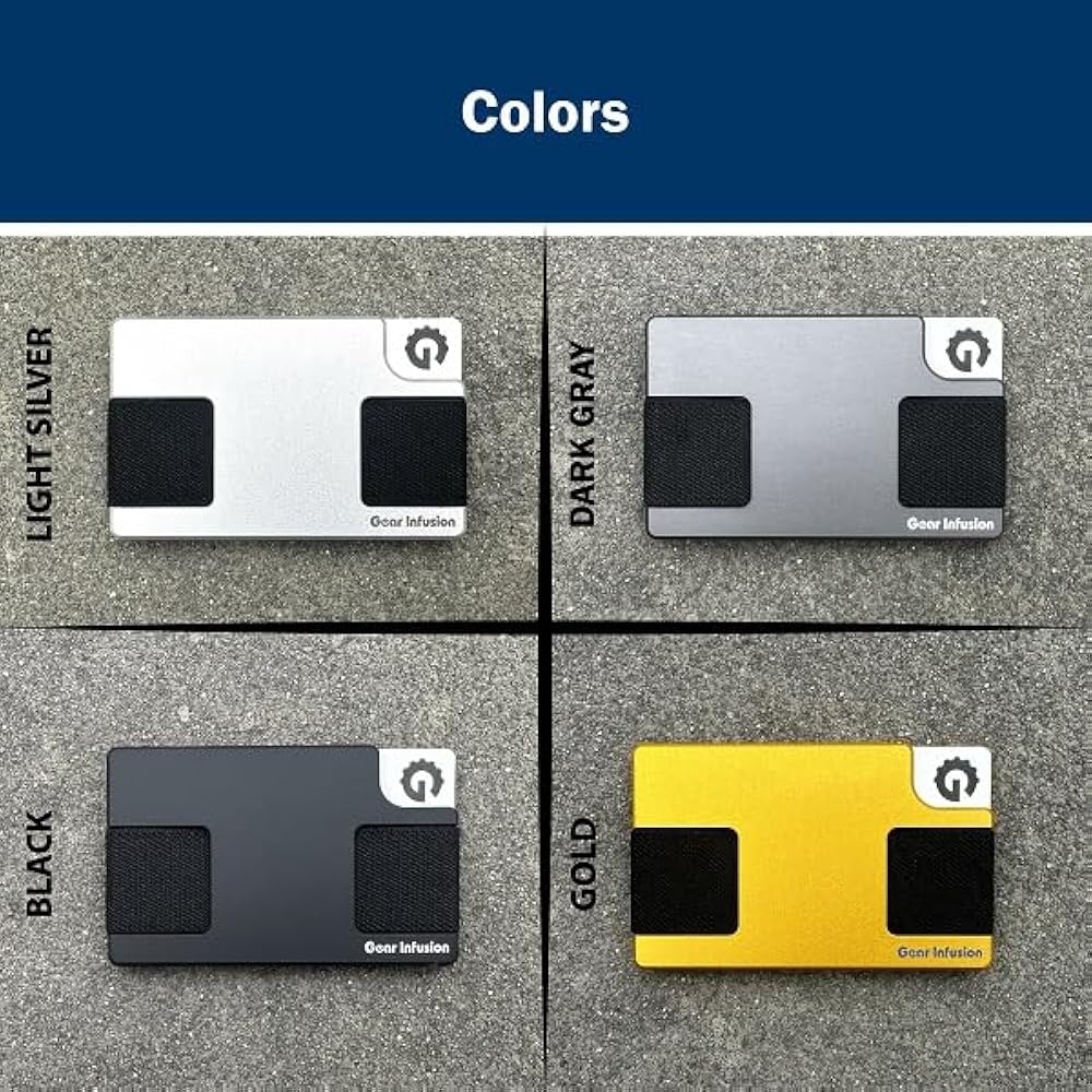 Amazon.com: Gear Infusion - Ultra Slim Everyday Wallet and Card