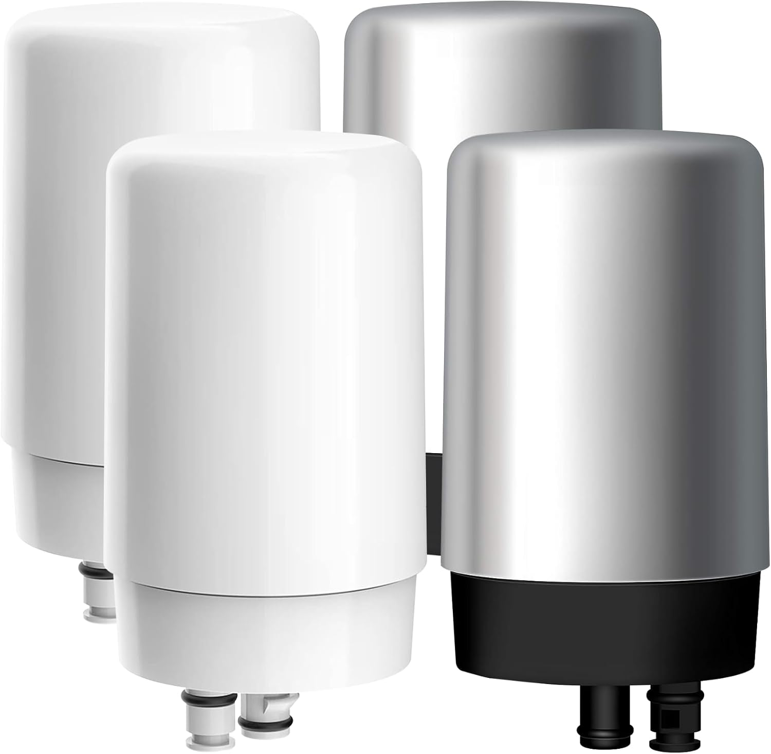 AQUA CREST Faucet Filter Replacement, Replacement for Brita Faucet Filter & AQUA CREST Faucets Filter Cartridge BPA Free, Replacement for Brita Faucet Filter - Chrome