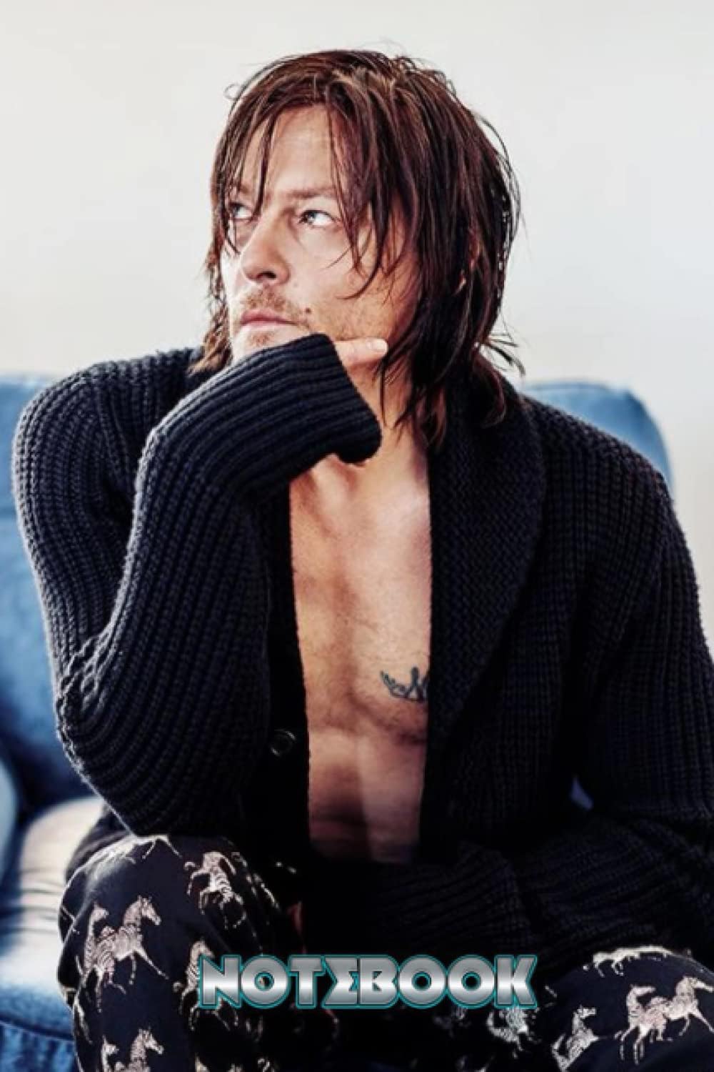 Notebook : Norman Reedus Notebook for Writing, Thankgiving Notebook Diary , Perfect Present for Fan or Friend #319
