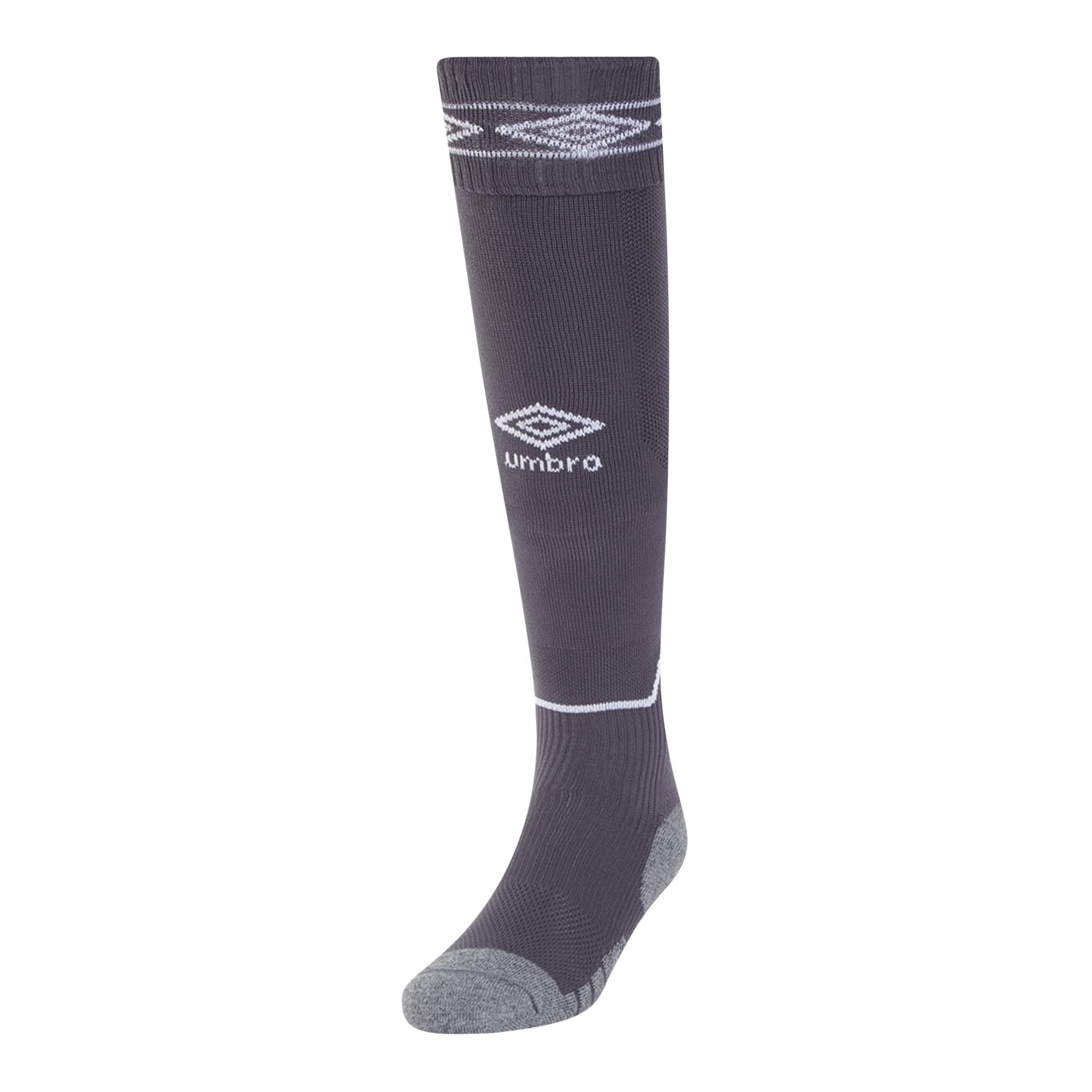 Umbro Carbon/White Childrens/Kids Diamond Football Socks (12 Uk Child-2 Uk) () Size 12 Uk Child-2 Uk