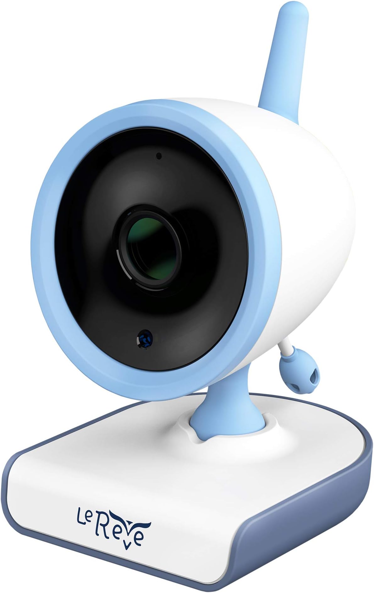 LeReve Type H Add-On Camera Unit for LeReve LRX-5 and LRX-52 Baby Monitor, 720p HD Resolution, Lullaby, Infrared Night Vision and Thermal Sensor
