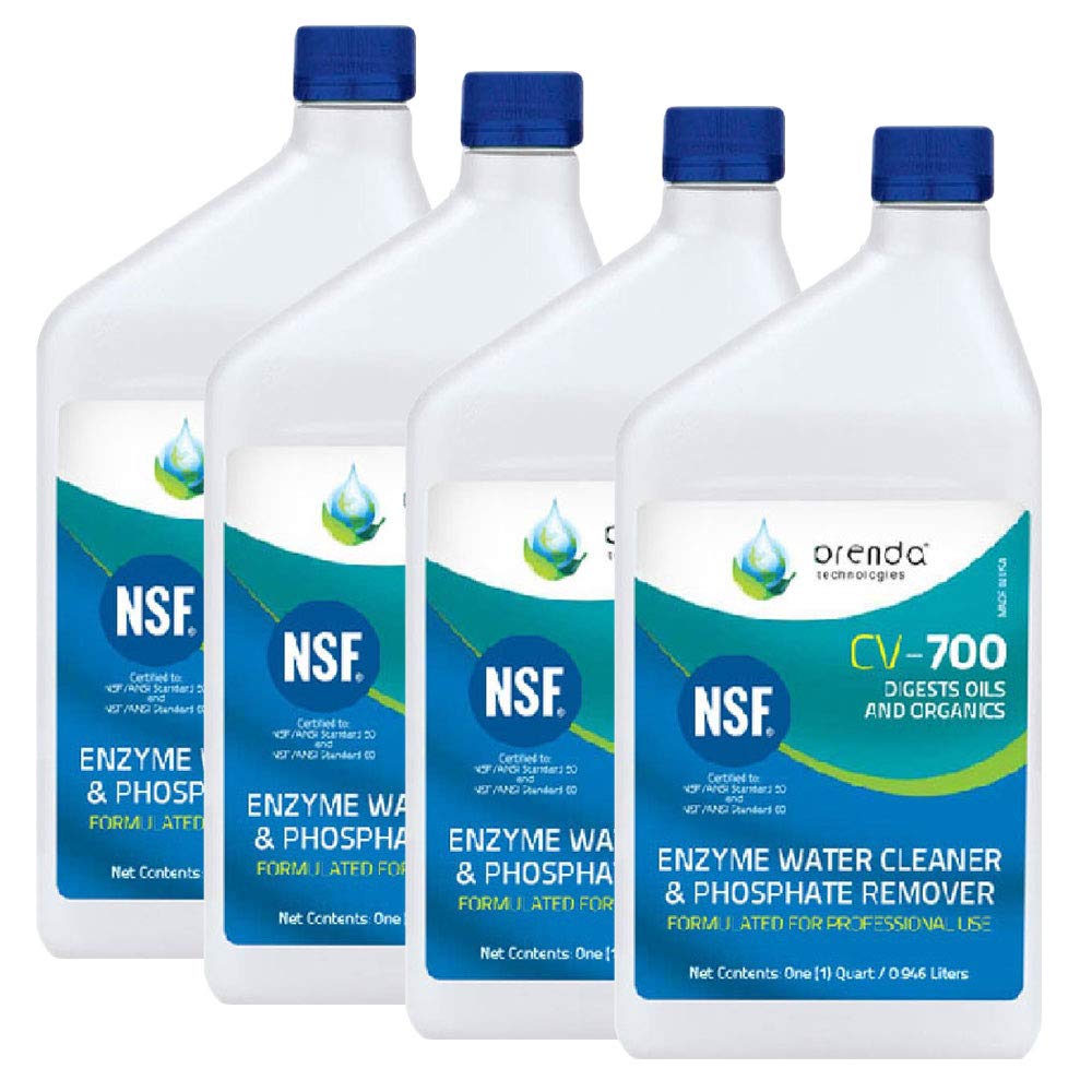 Orenda TechnologiesCV-700 Catalytic Enzyme Pool Water Cleaner & Phosphate - 4 Pack ORE-50-220-4
