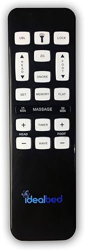 Miniatura 3 de iDealBed iEscape - Base de cama ajustable, soporte de pared, inalámbrico, masaje, gravedad cero, antironquidos, luz nocturna, memoria, puertos USB