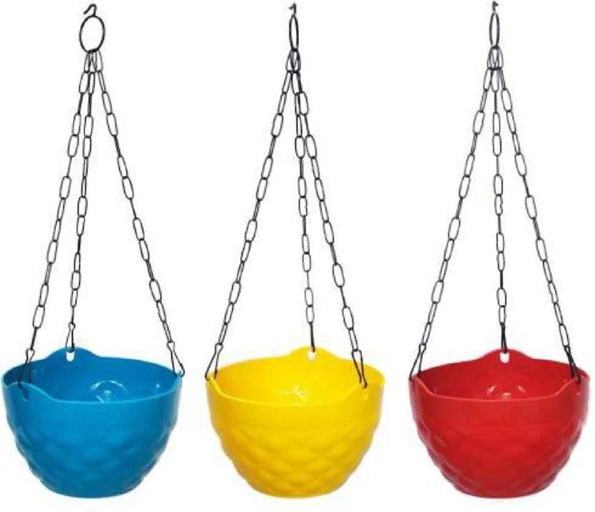 Palomino Diamond Hanging Pot - - Pack of 3, Plastic Plant Container Set (Pack of 3, Plastic) Plant Container Set (Pack of 3, Plastic) (B08QJRZWPJ) Amazon Price History, Amazon Price Tracker