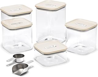 Caraway 13-Piece Glass Airtight Food Storage Containers with Lids – Non-...