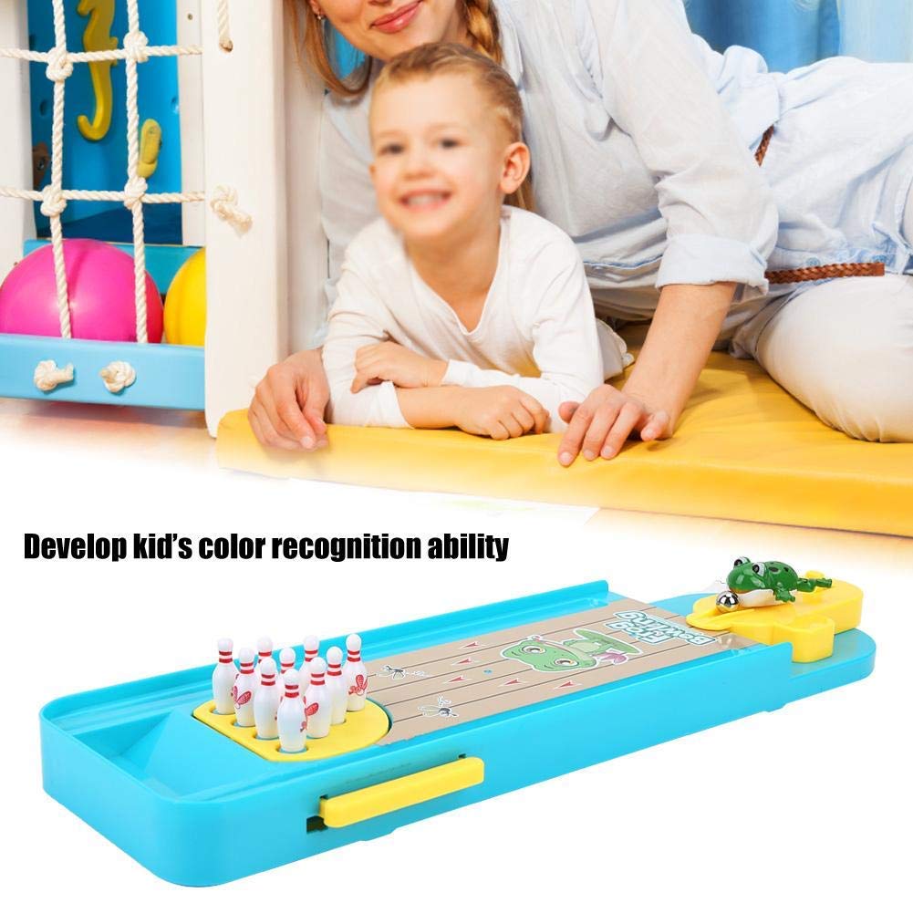 Bowling da Tavolo, Mini Set Divertente per Bambini, Giochi da Tavolo per Interni ed Esterni, for Tutta la Famiglia a Casa e Giardino