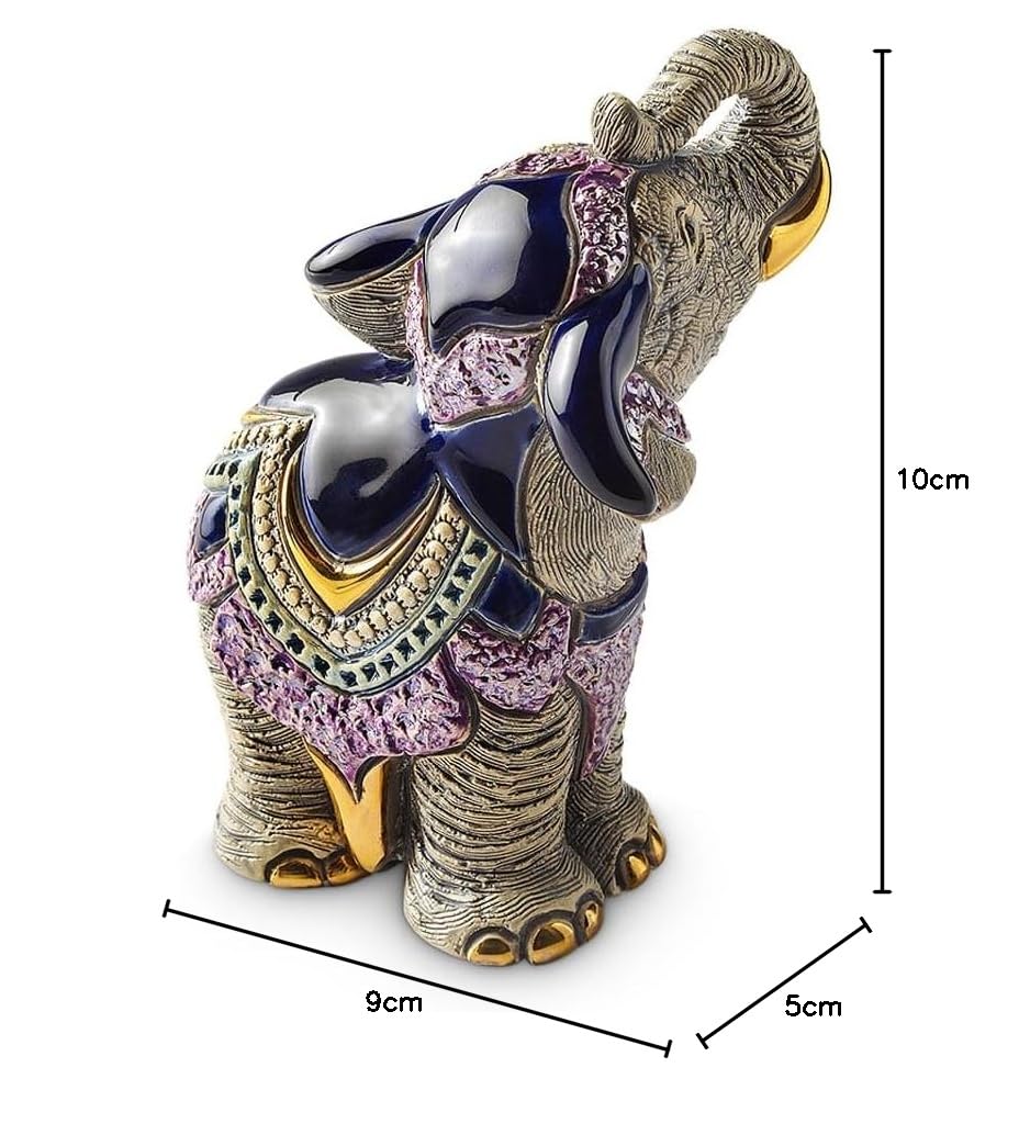 De Rosa Rinconada - Figurka ceramiczna małego indyjskiego słonia