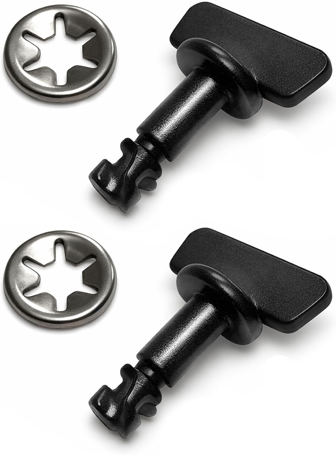 11612235 Zinc Alloy Bolts 2PCS, Replacement for 11612237, Compatible with 2015-2024 Chevrolet Tahoe Traverse GMC Yukon Denali, Trailer Hitch Cover Screws Parts