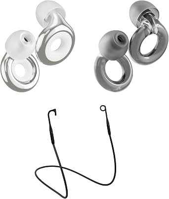 Loop Earplugs Social Link Bundle 2-Pack Loop Experience 2 Plus + Engage 2 + Loop Link | Reusable Ear Plugs for Focus, Noise Sensitivity, Music, Events, Parenting & More | 16 dB/18 dB Noise Reducti