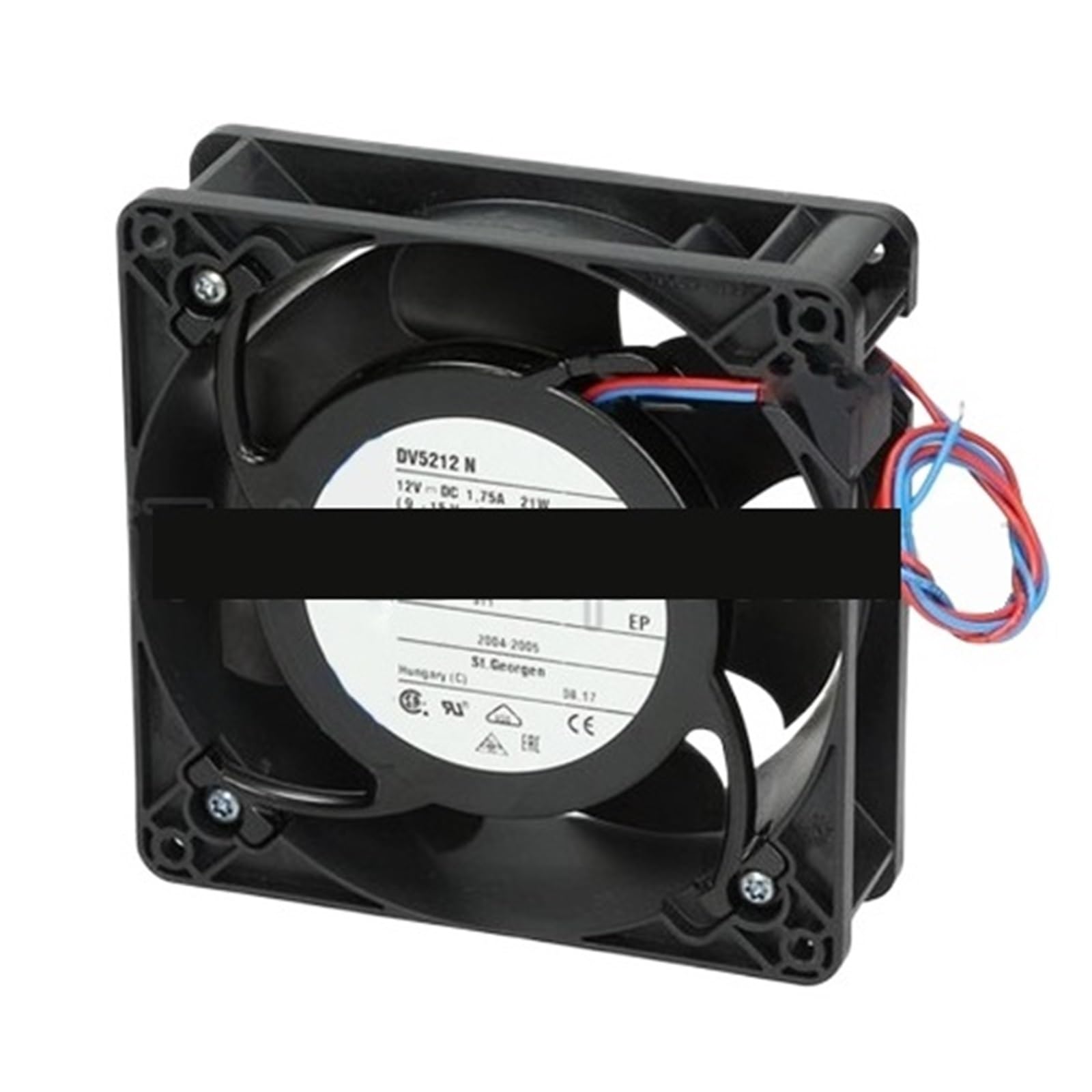 Ventilateur DV5212N 12 V 1,75 A 21 W pour refroidissement de boîtier pc et équipement industriel