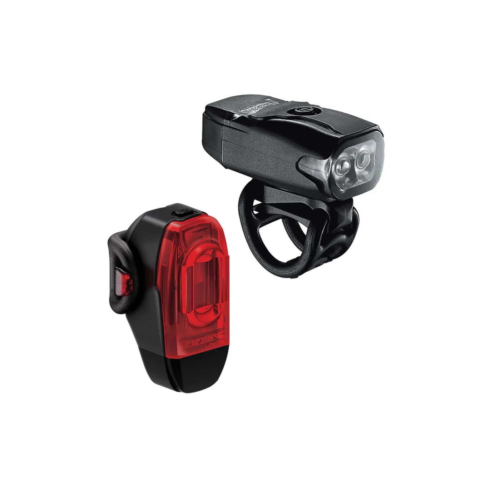 Lezyne Ktv Drive + Ktv Drive Plus Light Pair Black/Black, One Size