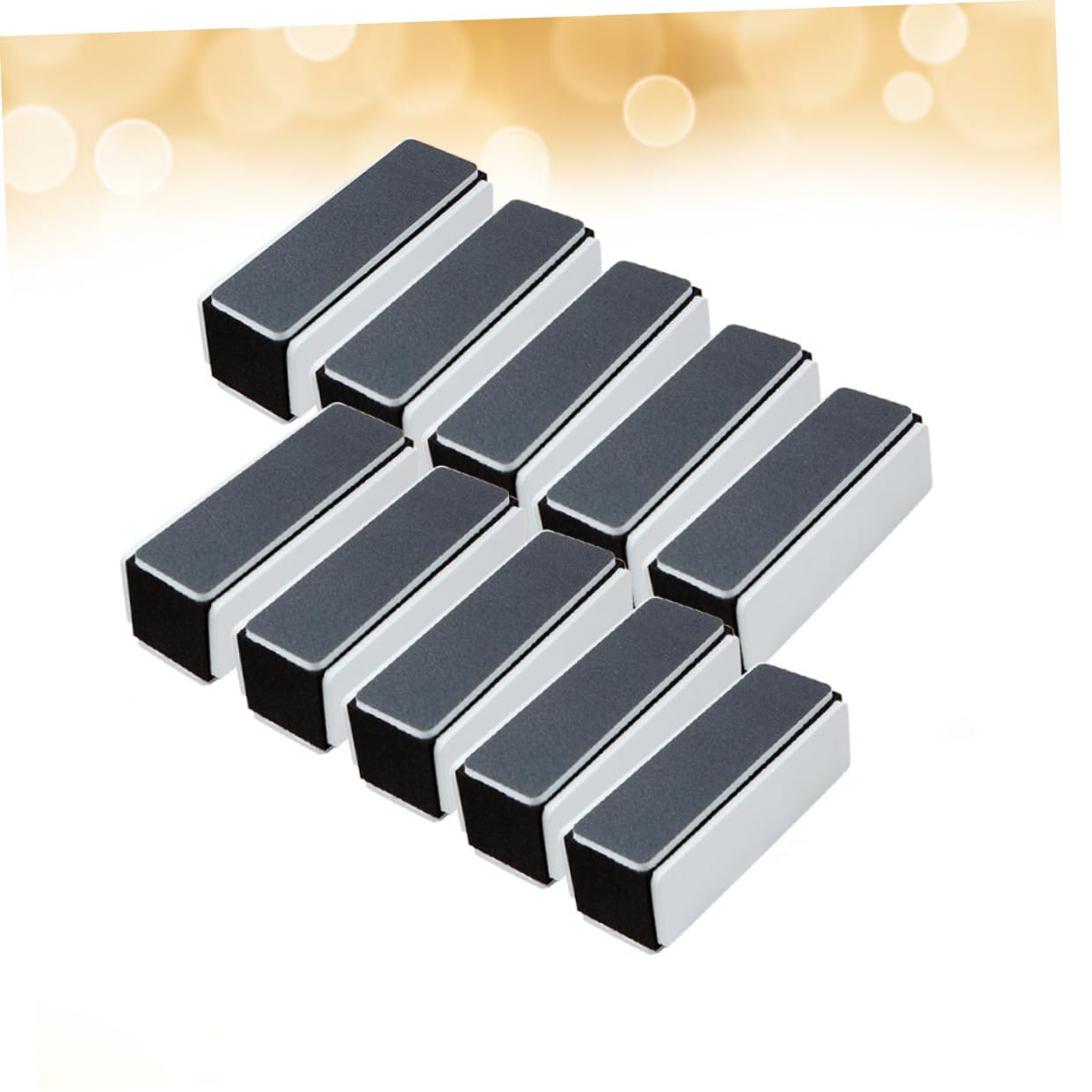 Healvian 30pezzi Blocco Lucidante Lati Per Unghie Strumenti Per Manicure Limette Per Unghie Blocco Tampone Per Levigatura e Lucidatura Accessori Per Nail Art