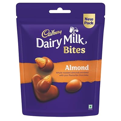 Cadbury Dairy Milk Bites Almond Chocolate Pack, 54 g