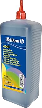 Pelikan 4001 万年筆と Blueインクセット Amazon.com : Pelikan 4001 Bottled Ink for Fountain Pens