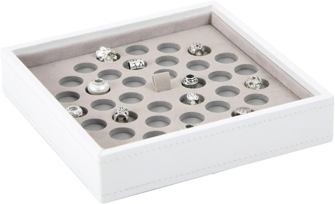 LC Designs Stackers Jewellery Box Bead & Dimple Charm Stacker 70943