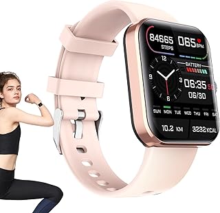 Mens Smart Watch, 1.91 Inch HD Fitness Traacker, Smart Fitness Watch With Multiple Sport Modes & Blue Tooth To Answer Calls, Touch Screen Watch For Exercise Calls Music & Siutable For Both Men & Women