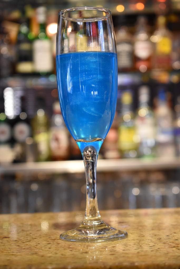 Blue Shimmer Powder for Prosecco, Gin, Cocktails - Perfect for Parties, Baby Showers - Pimp your Drink