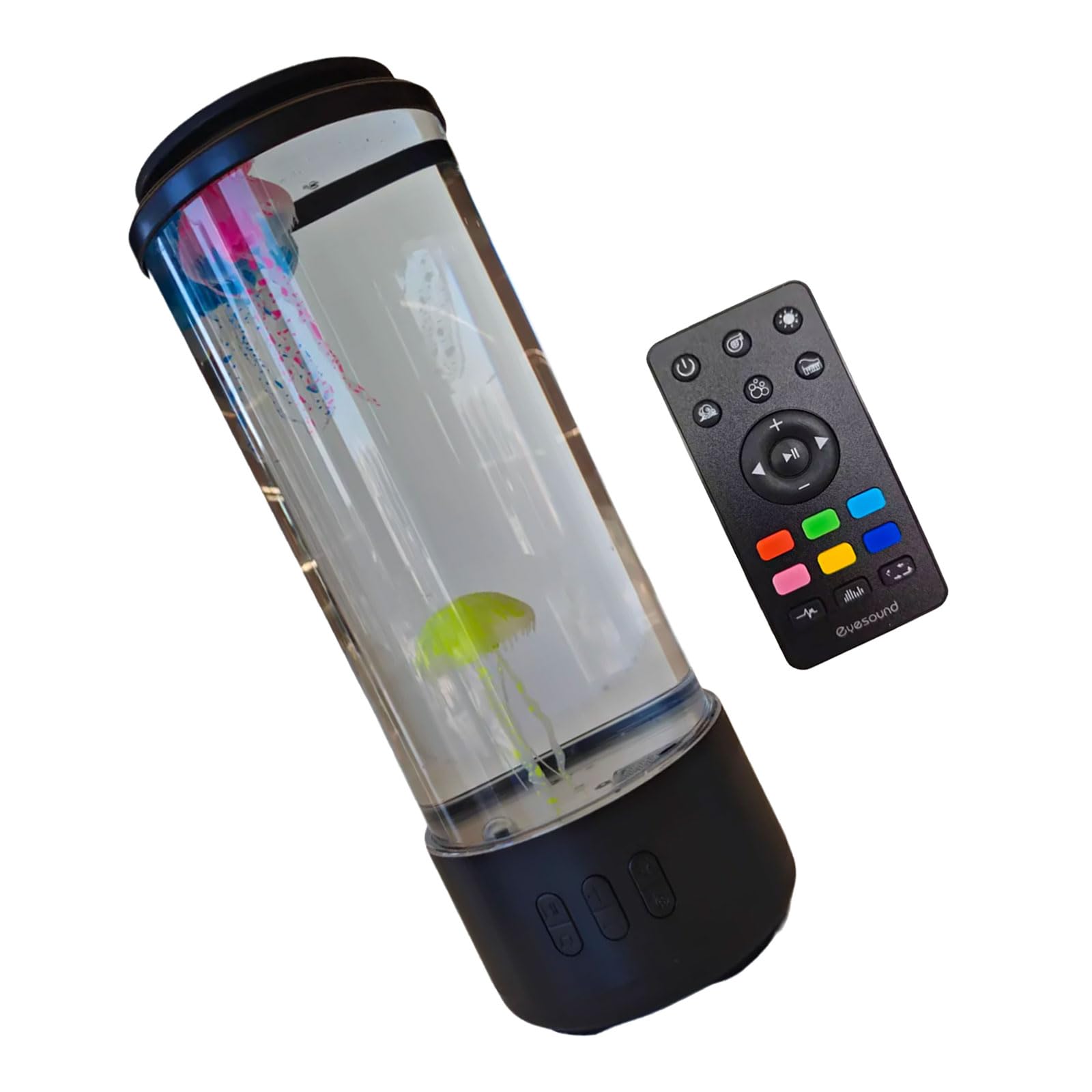 APGLSXY Jellyfish Simulation Night Light Featuring Color Changing Effects and Relaxation Sounds for Sleep Jellyfish Lamp