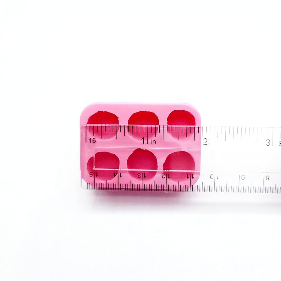 Amazon.com: Mini Marshmallows 6 cavities Mold Wax mold Resin